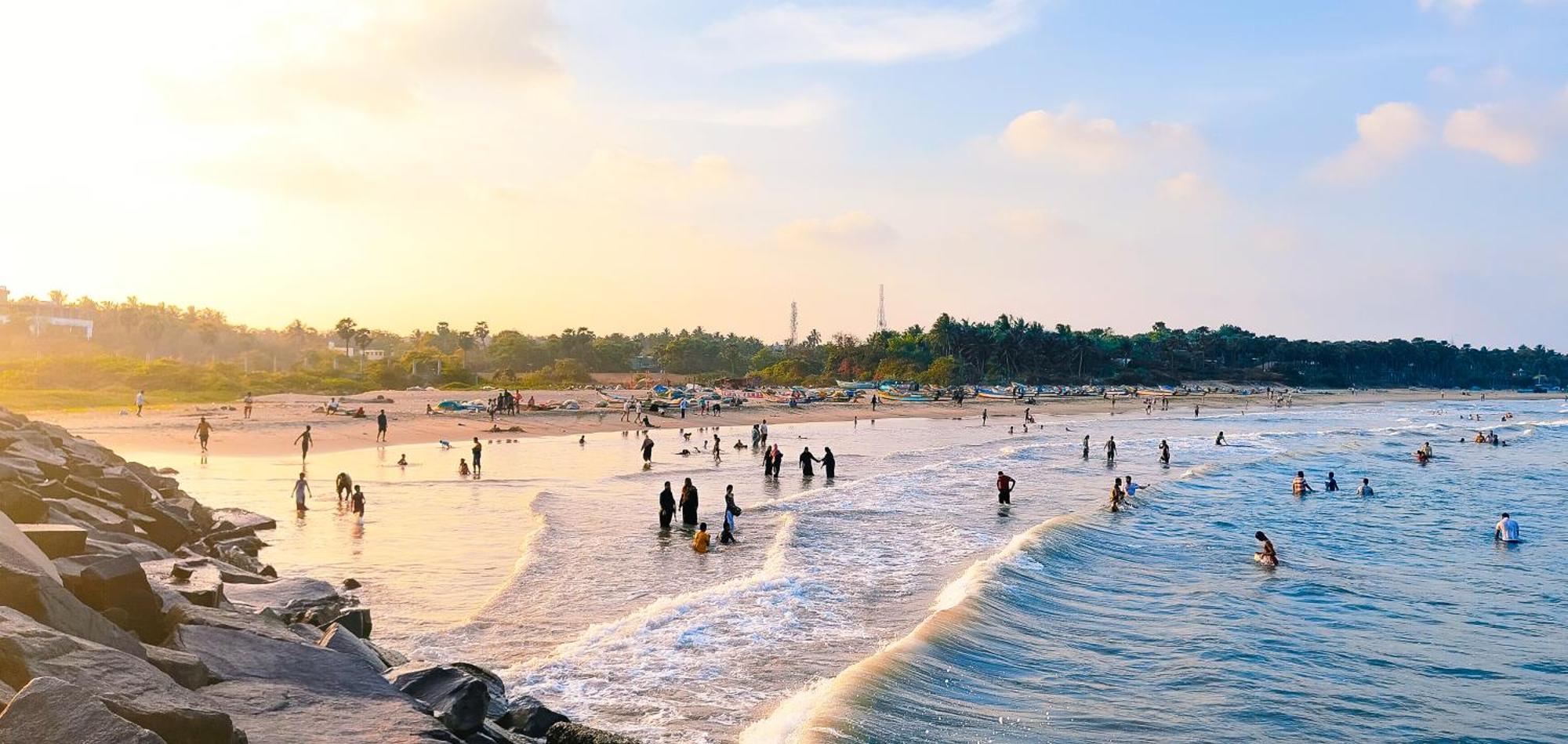 The Elite Beachview Pondicherry Bagian luar foto